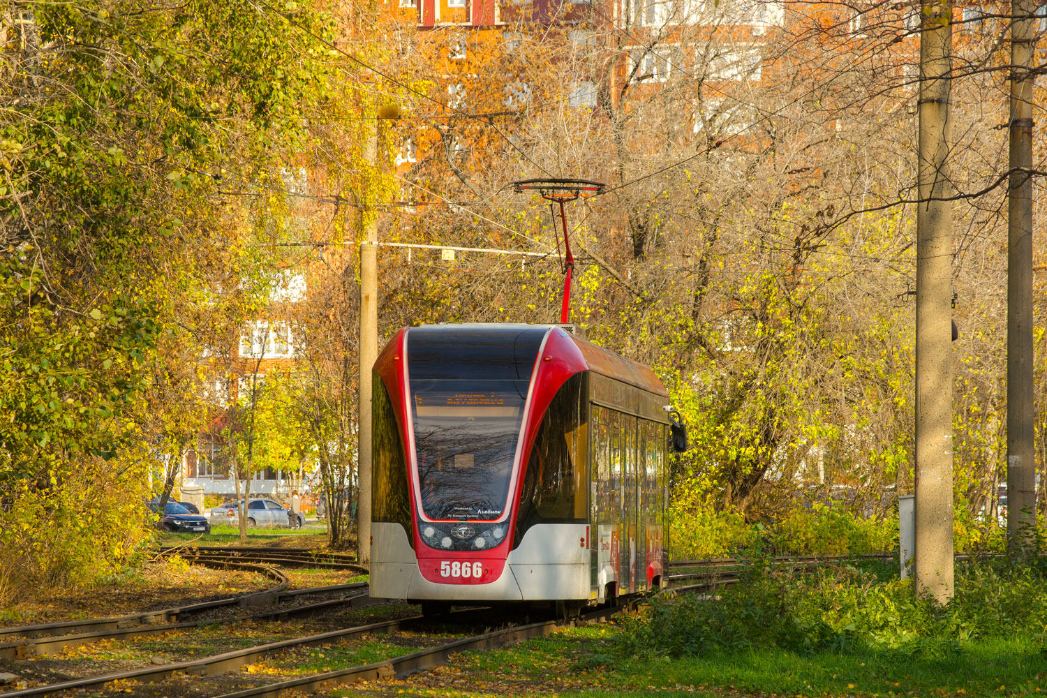 Пермь, 71-911ЕМ «Львёнок» № 5866 Пермь, 71-911ЕМ «Львёнок» № 5866