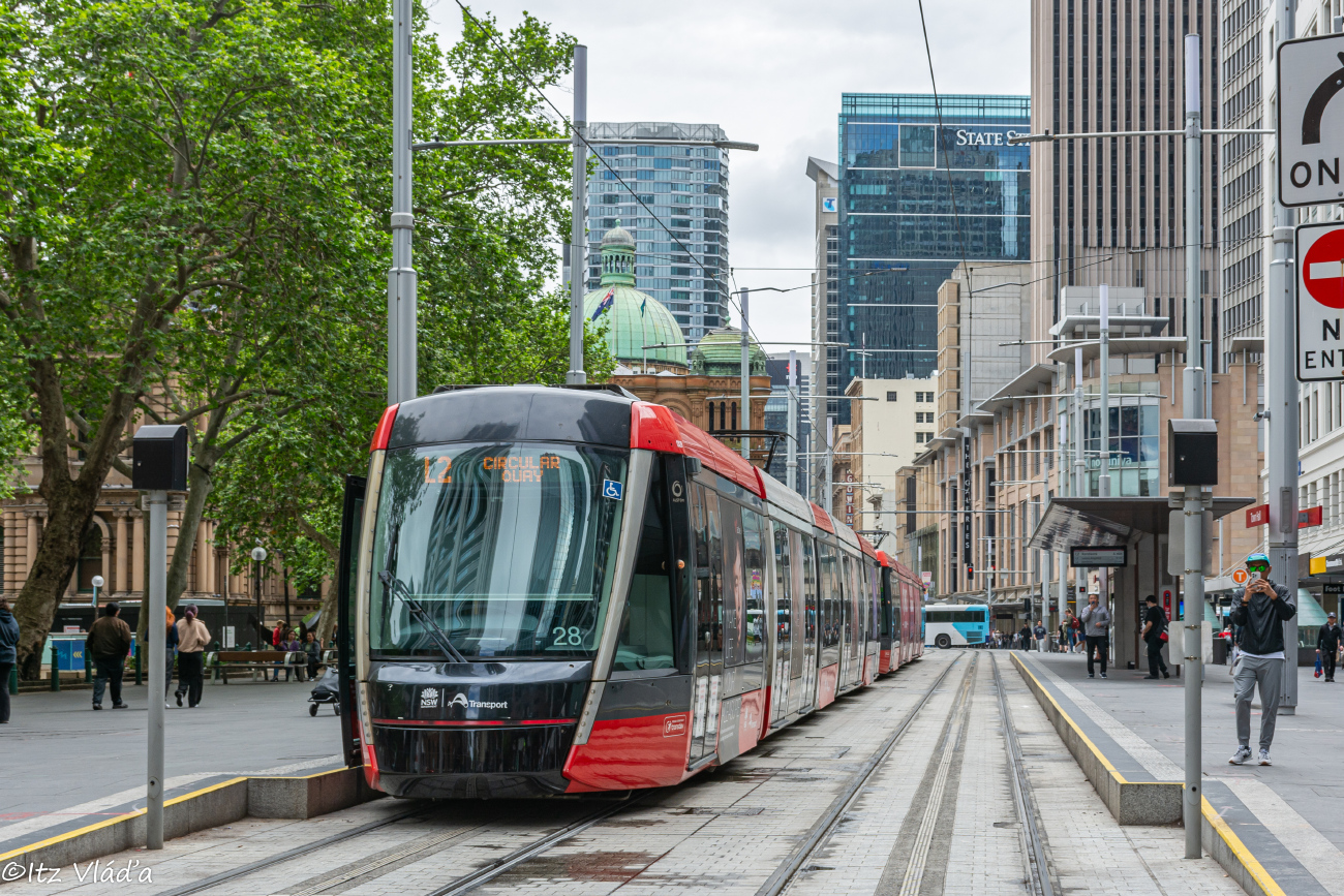 Сидней, Alstom Citadis 305 № 028