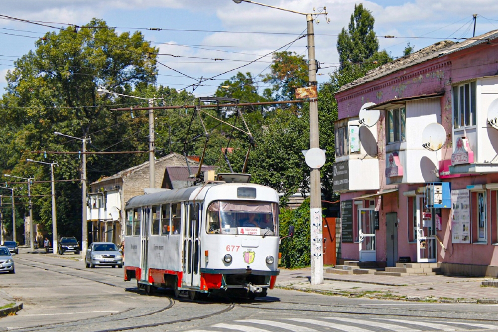 Каменское, Tatra T3SUCS № 677