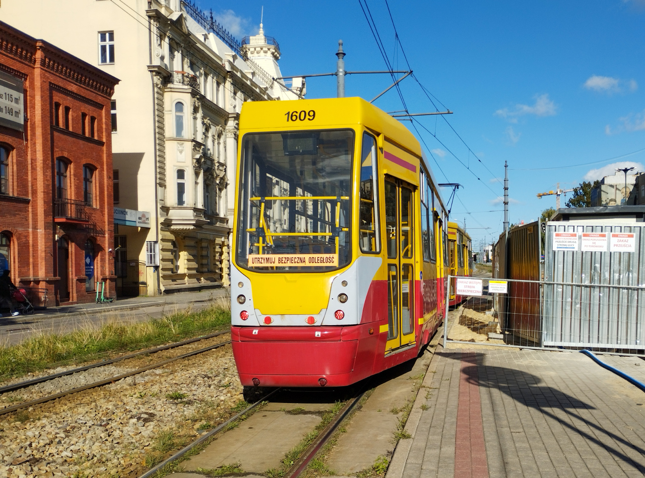 Лодзь, Konstal 805NaND/2 № 1609