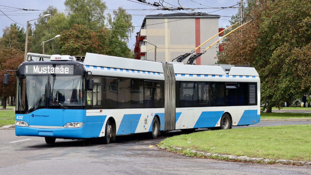 Таллин, Solaris Trollino II 18 Ganz № 432