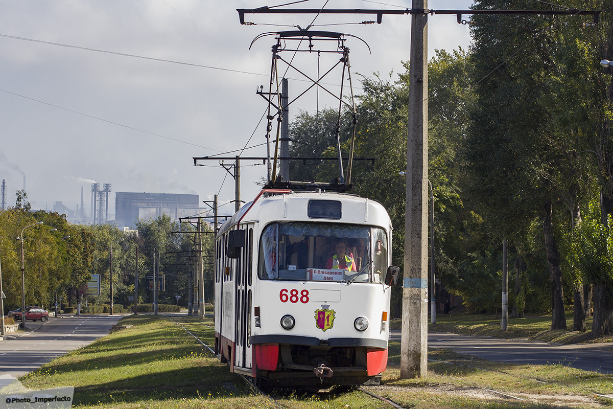Kamianske, Tatra T3SU Nr. 688