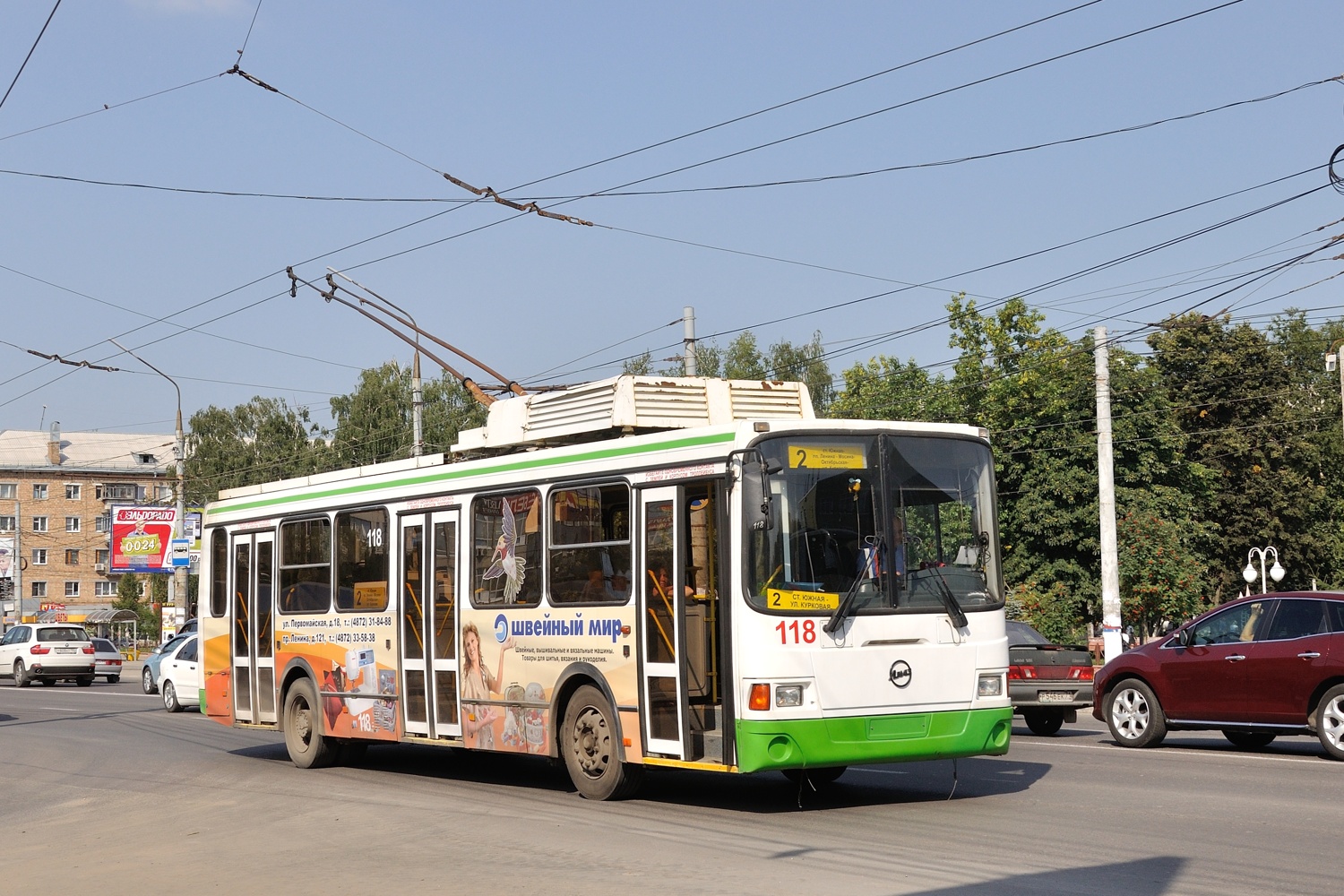 Тула, ЛиАЗ-5280 № 118