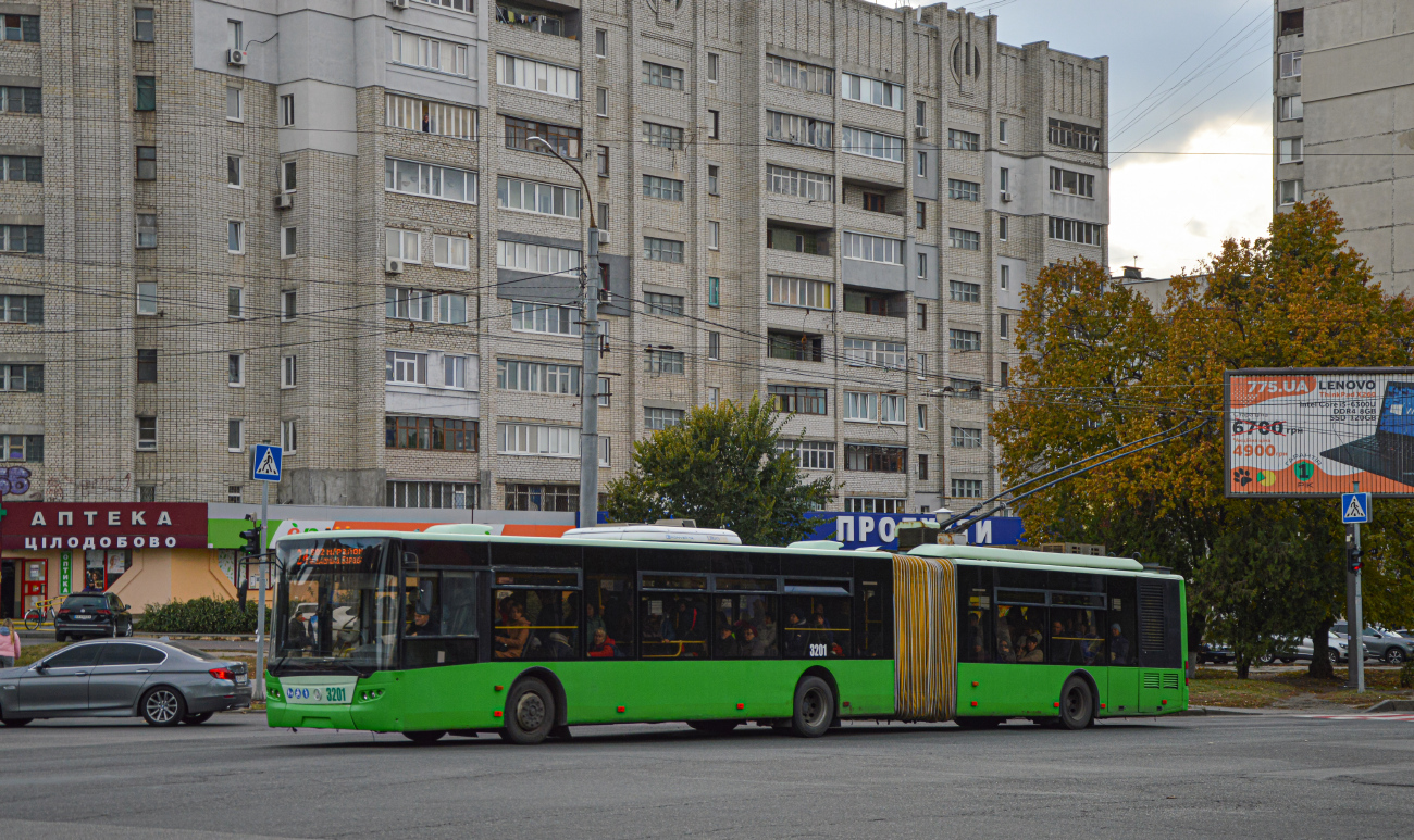 Харьков, ЛАЗ E301D1 № 3201