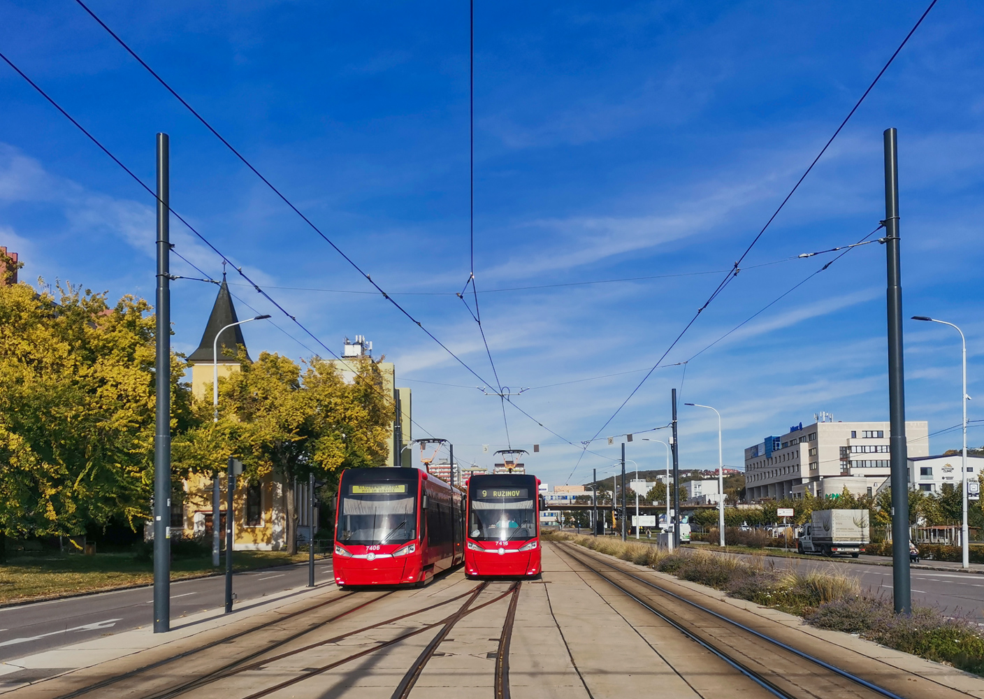 Братислава, Škoda 29T ForCity Plus № 7406; Братислава, Škoda 29T ForCity Plus № 7416