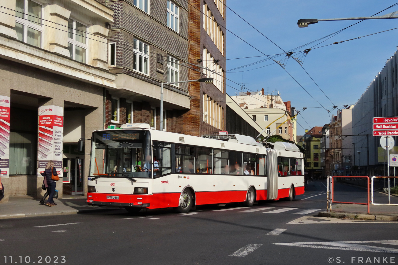 Uście nad Łabą, Škoda 22Tr Nr 601