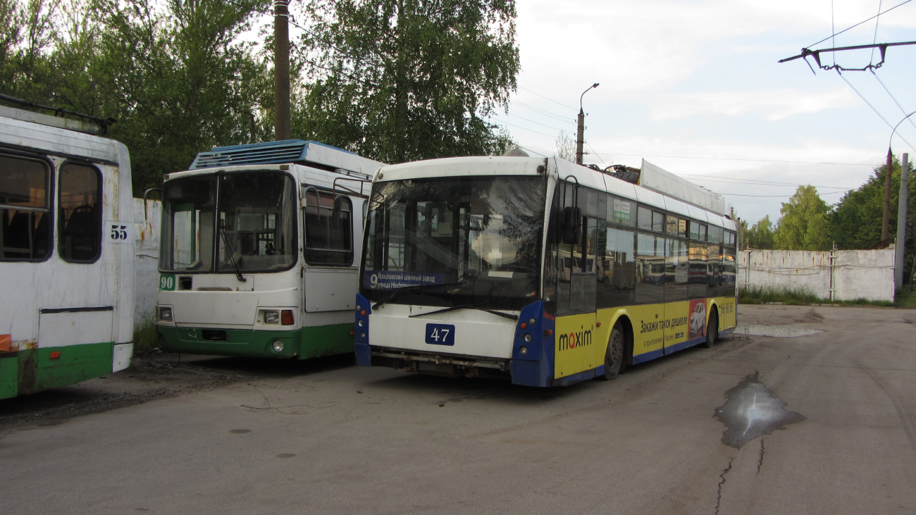 Ярославль, Тролза-5265.00 «Мегаполис» № 47 Ярославль, Тролза-5265.00 «Мегаполис» № 47