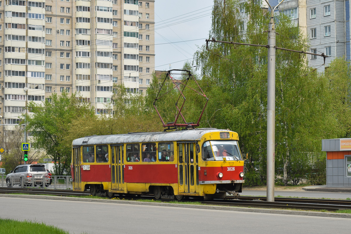 Барнаул, Tatra T3SU № 3026