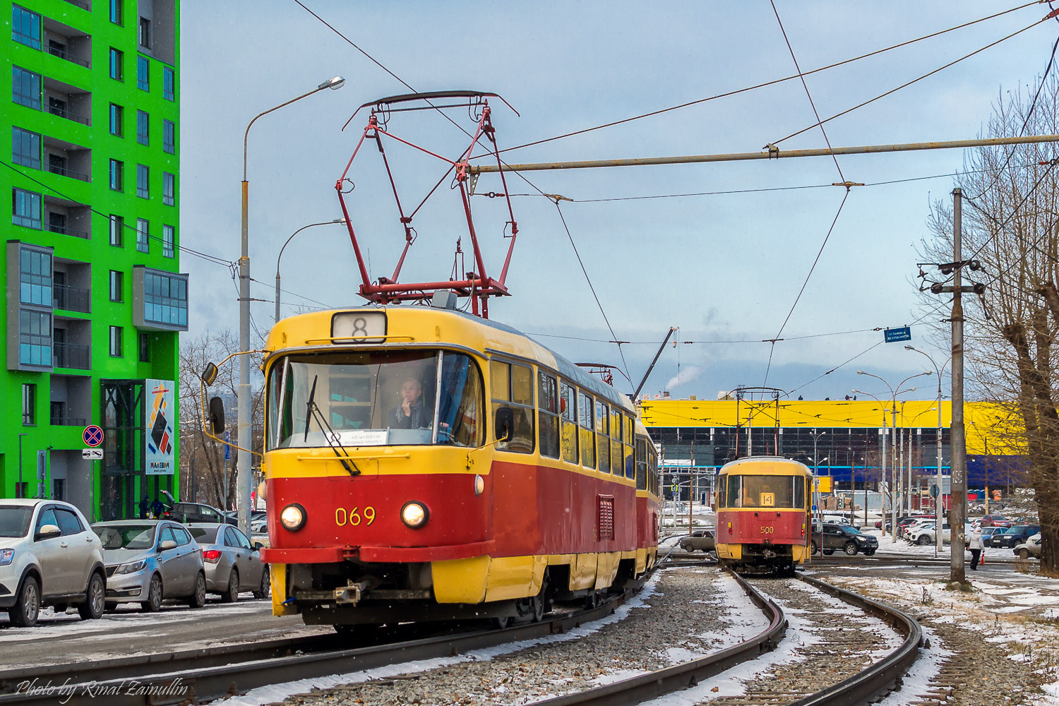 Екатеринбург, Tatra T3SU (двухдверная) № 069