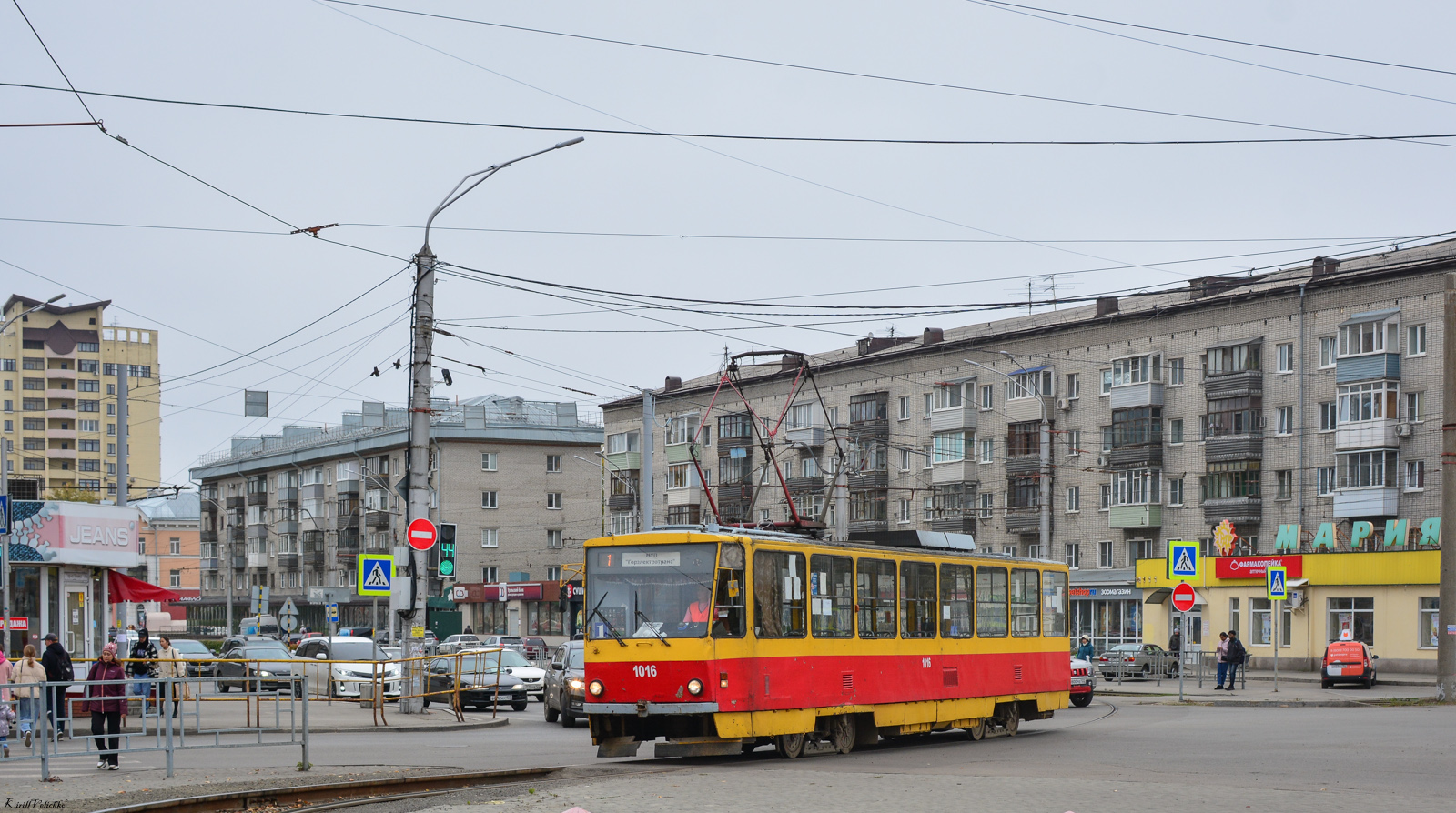 Barnaul, Tatra T6B5SU № 1016