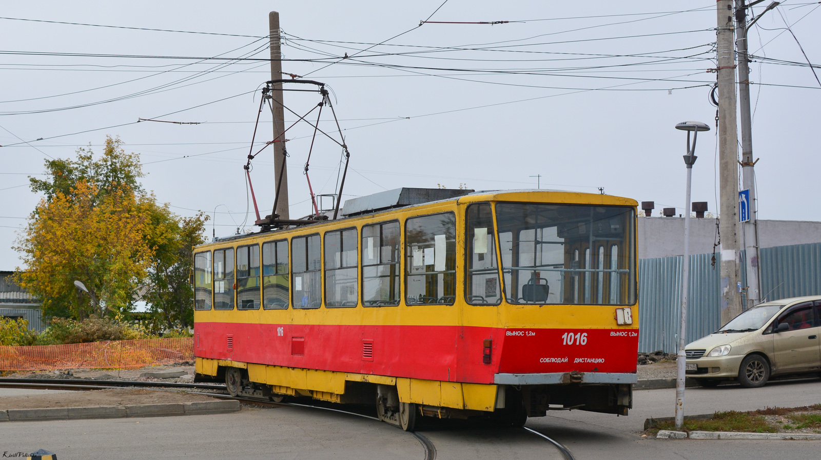 Barnaula, Tatra T6B5SU № 1016