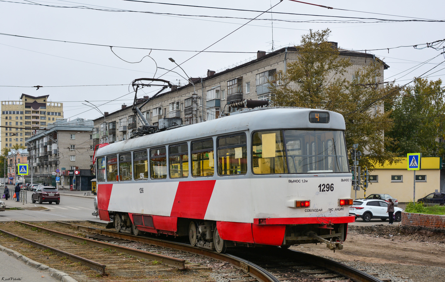 Барнаул, Tatra TB4D КВР Барнаул № 1296