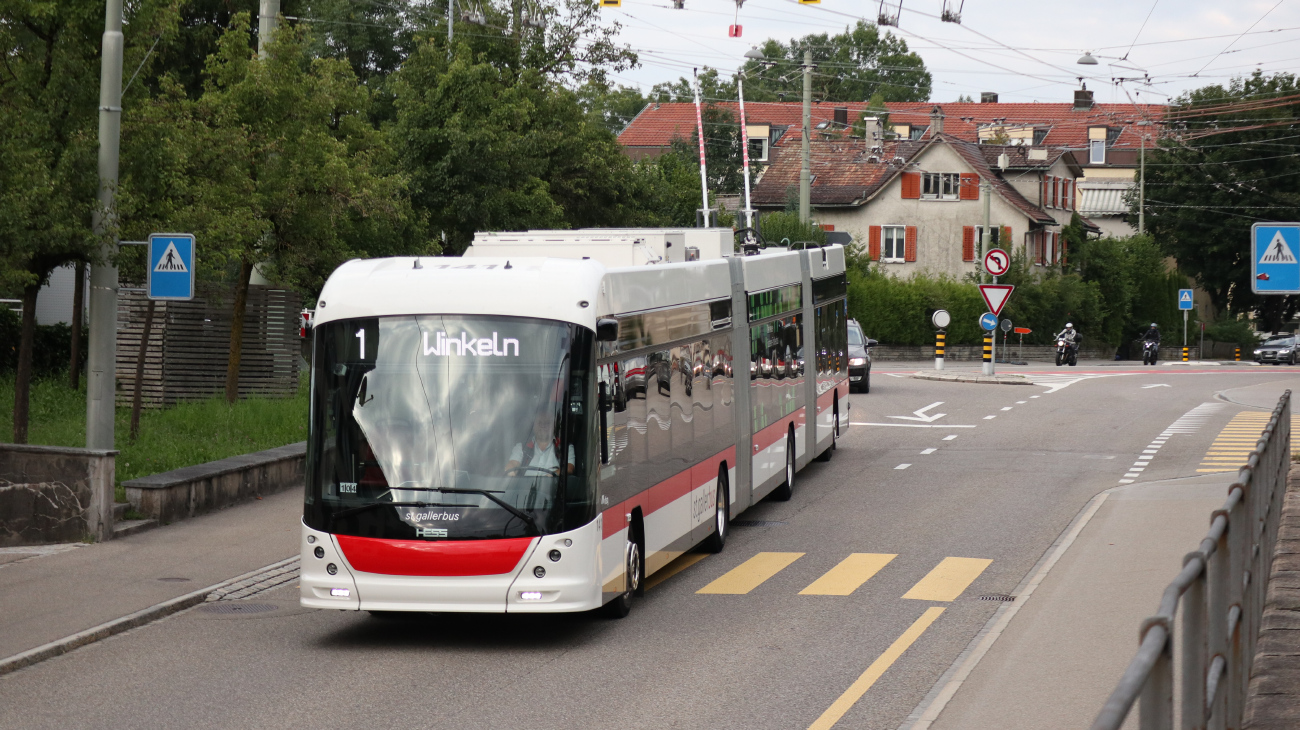Санкт-Галлен, Hess lighTram 25 DC № 141