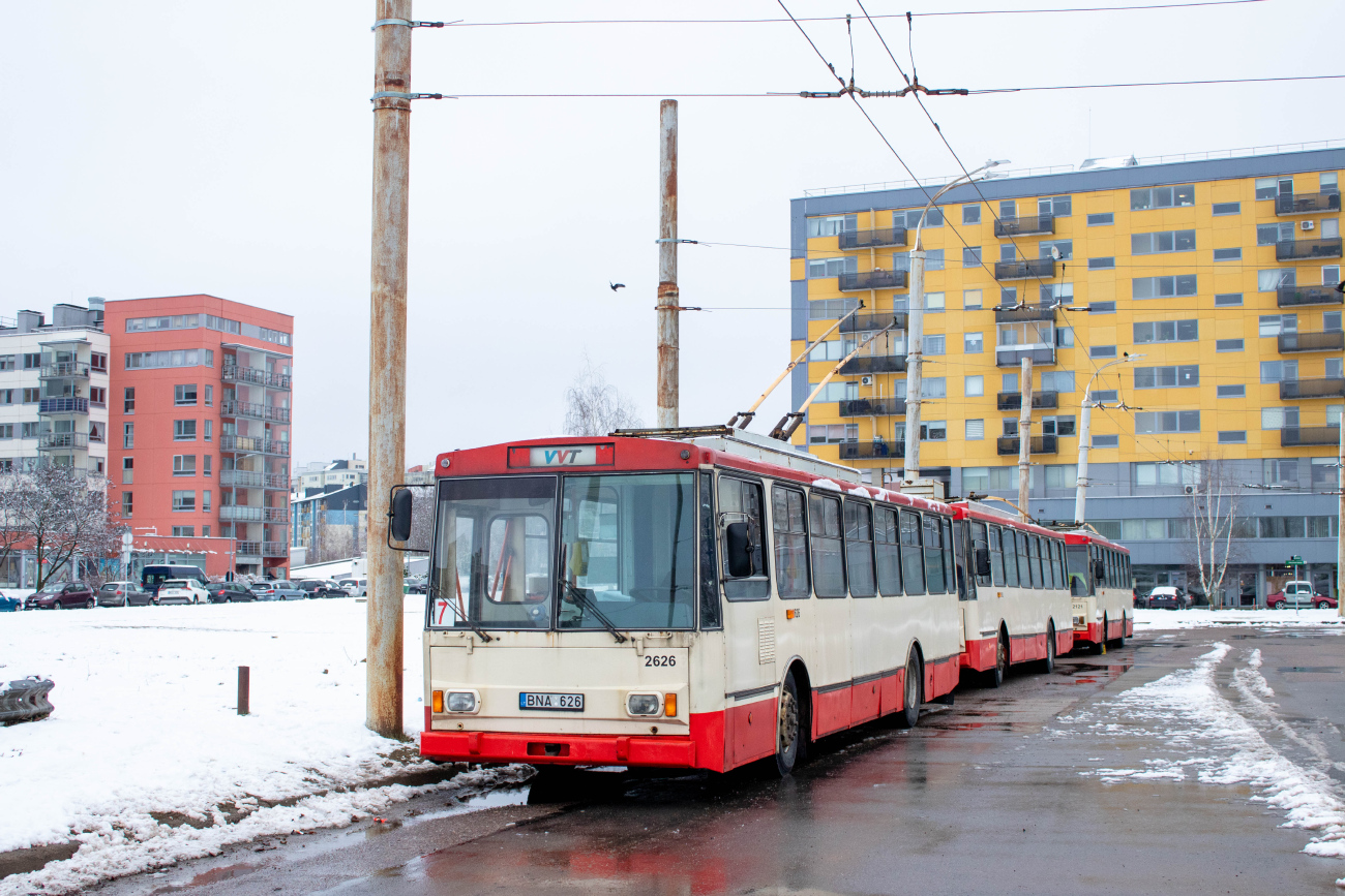 Вильнюс, Škoda 14Tr13/6 № 2626