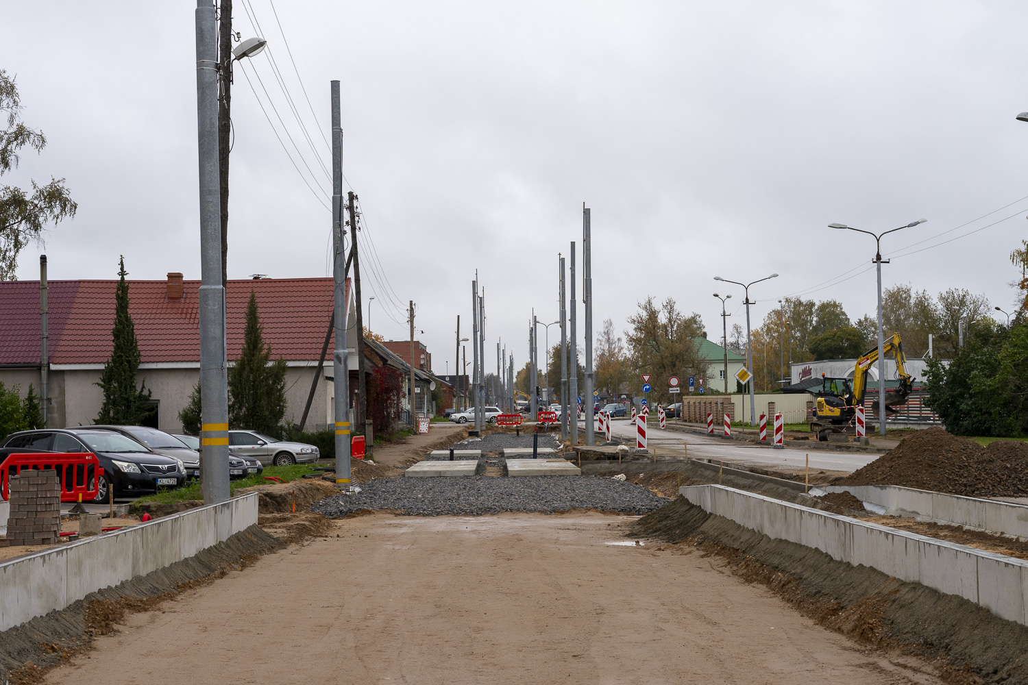 Daugavpils — Reconstruction of tram line to the Bread Factory