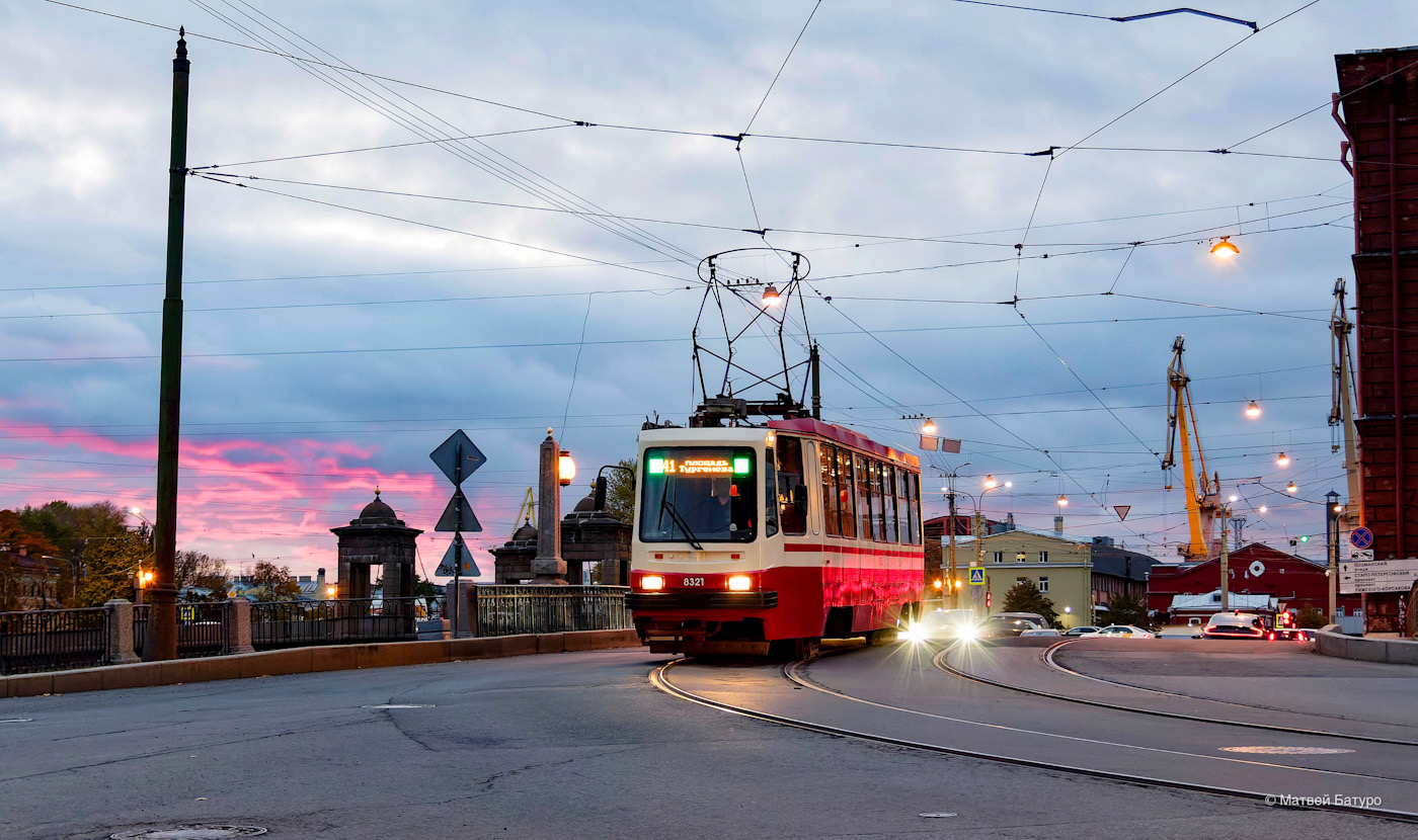 Санкт-Петербург, 71-134К (ЛМ-99К) № 8321