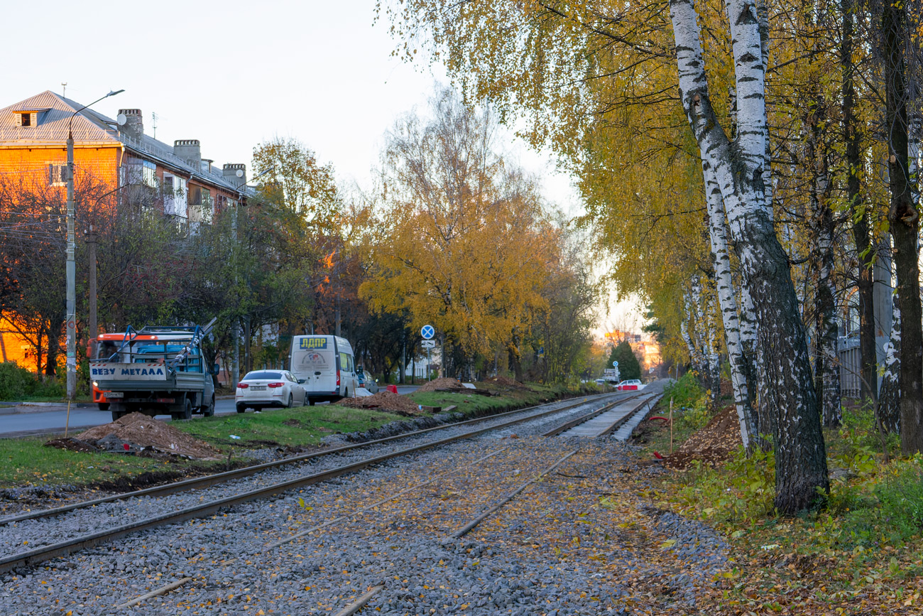 Нижний Новгород — Ремонт трамвайной линии в рамках концессионного соглашения. Этап №3