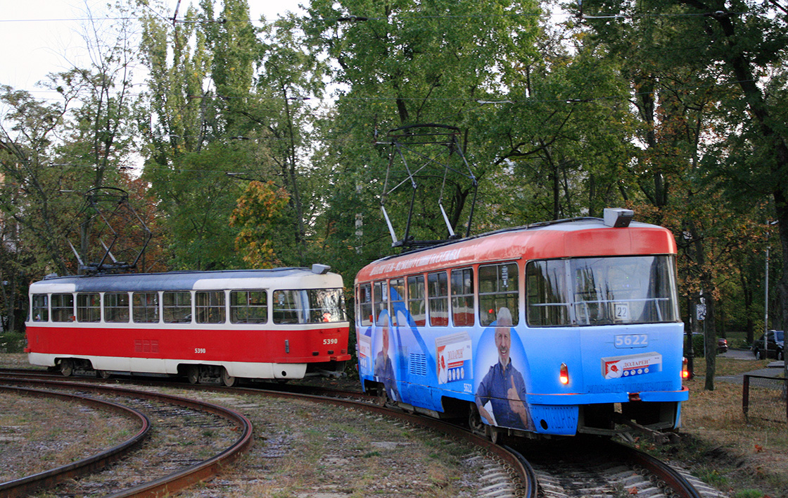 Киев, Tatra T3SU № 5622