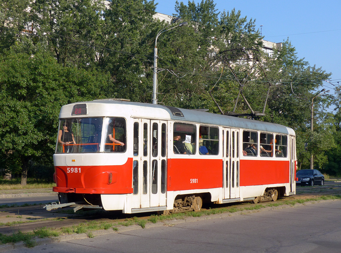 Киев, Tatra T3P № 5981