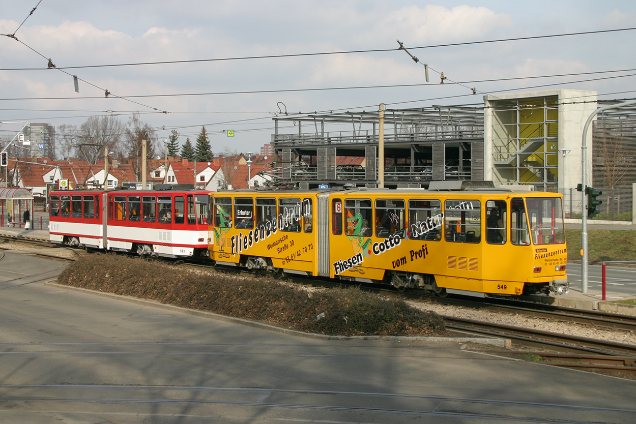 Эрфурт, Tatra KT4D № 549