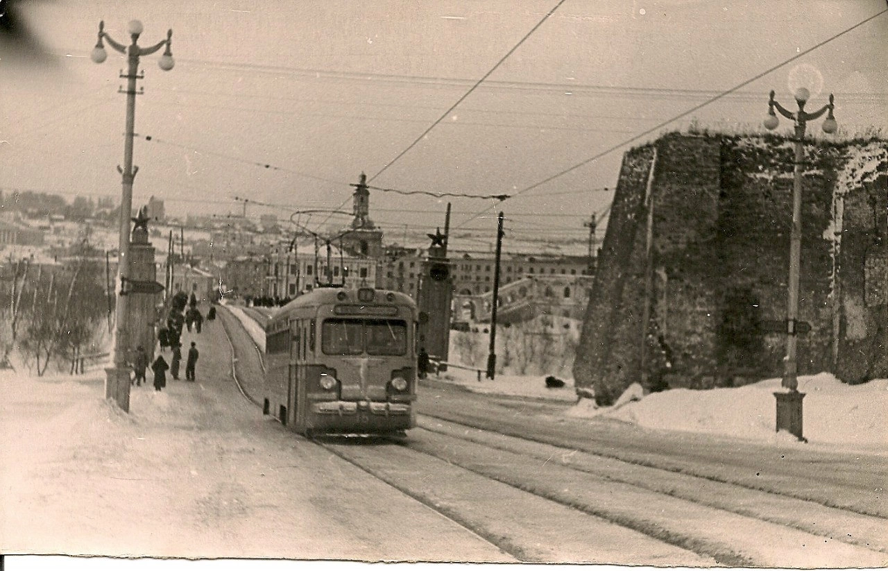 Смоленск, МТВ-82 № 15; Смоленск — Демонтажи и закрытые линии; Смоленск — Исторические фотографии  (1945 — 1991 гг.)