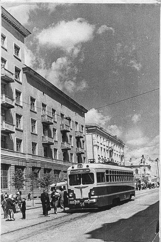 Смоленск, МТВ-82 № 28; Смоленск — Демонтажи и закрытые линии; Смоленск — Исторические фотографии  (1945 — 1991 гг.)