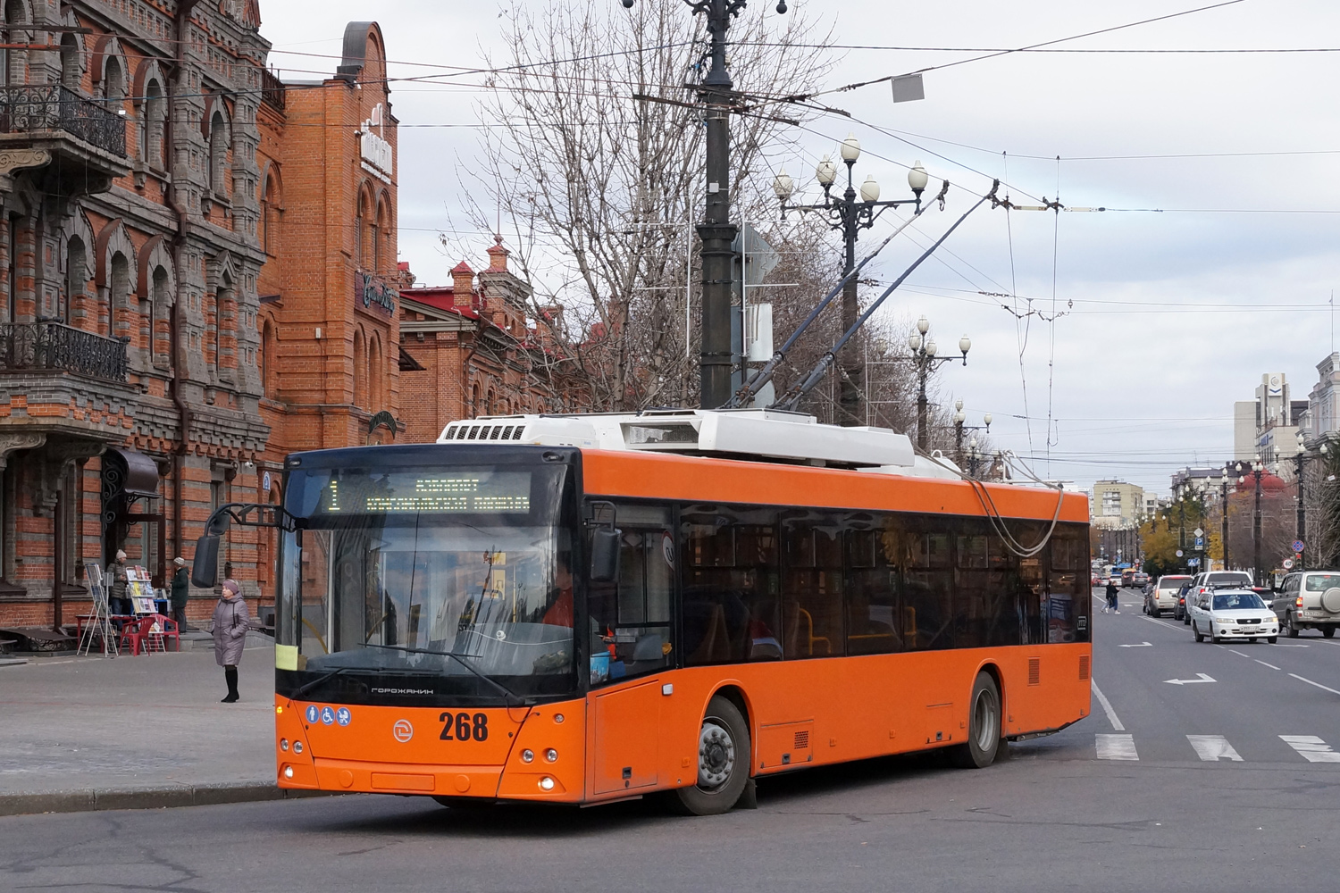 Хабаровск, УТТЗ-6241.01 «Горожанин» № 268