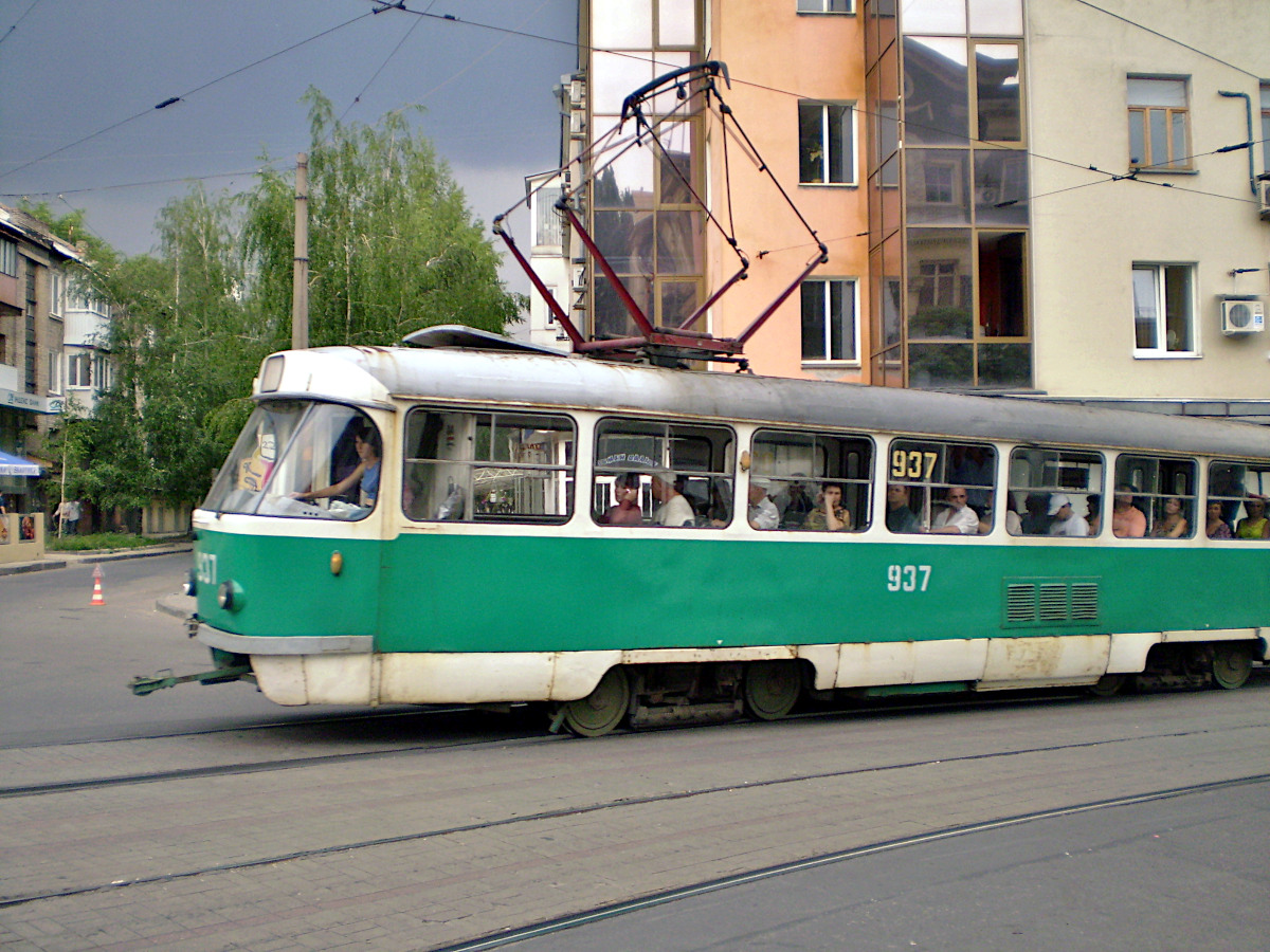 Донецк, Tatra T3SU № 937