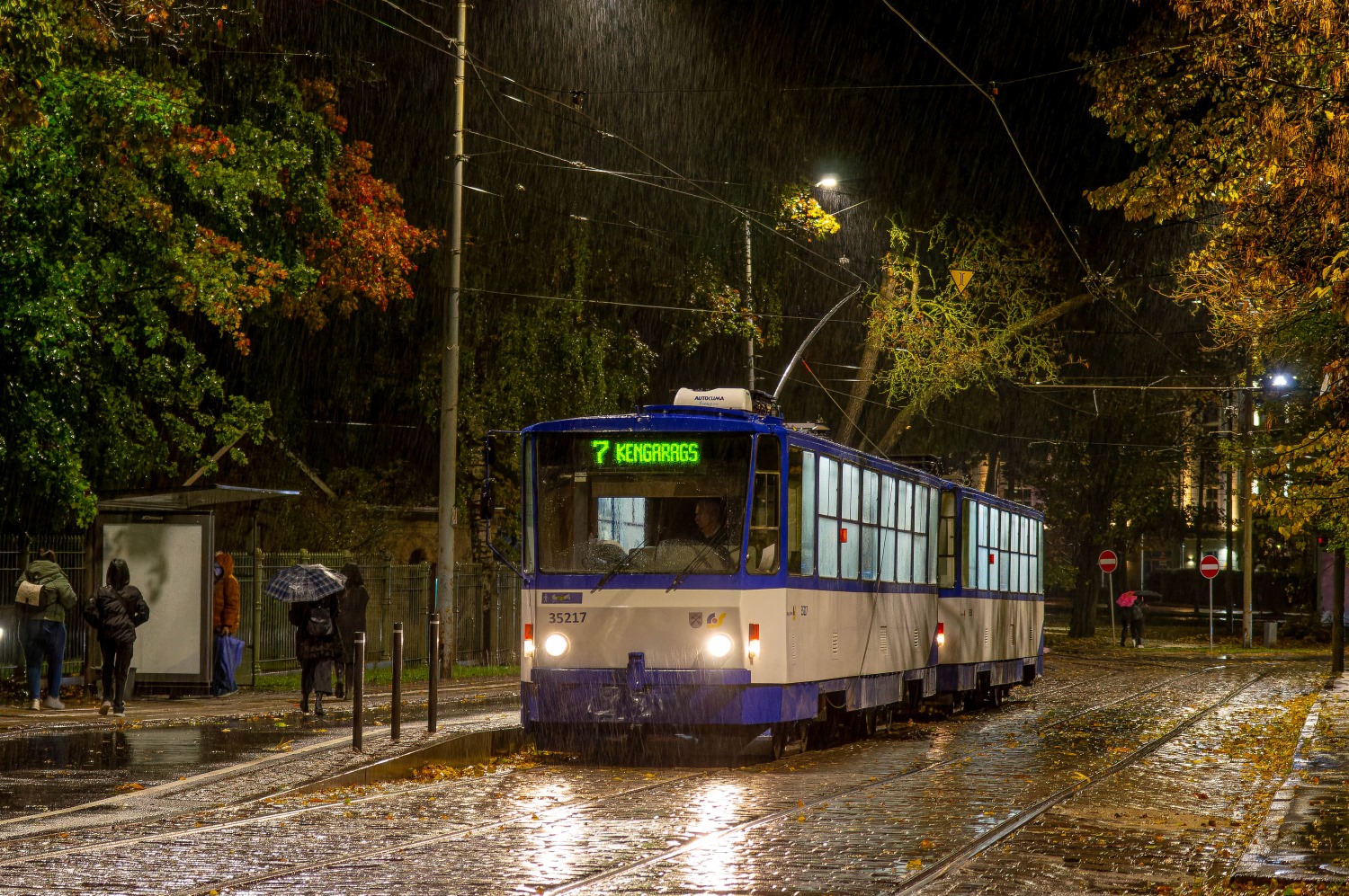 Рига, Tatra T3MR (T6B5-R) № 35217