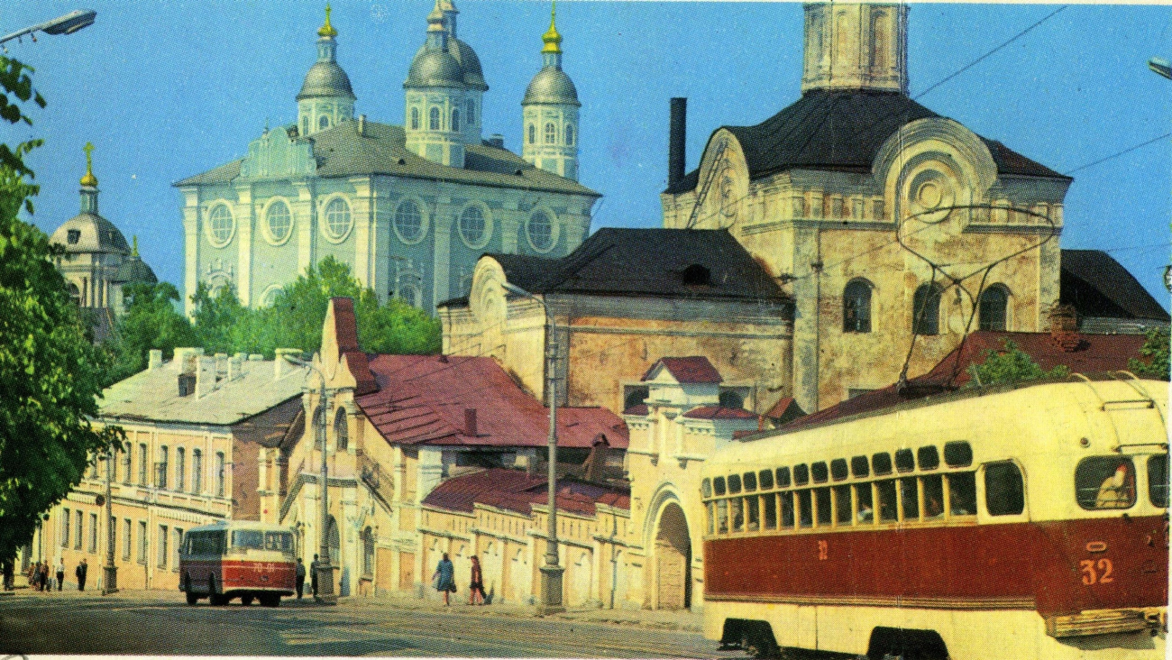 Smolensk, MTV-82 Nr. 32; Smolensk — Dismantling and abandoned lines; Smolensk — Historical photos (1945 — 1991)
