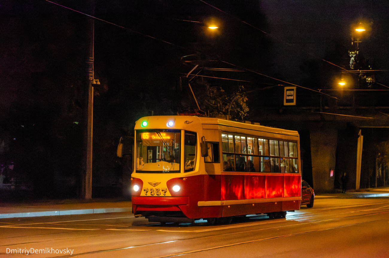 Санкт-Пецярбург, ЛМ-68М2 (мод. СПб ГЭТ) № 7657 Санкт-Пецярбург, ЛМ-68М2 (мод. СПб ГЭТ) № 7657