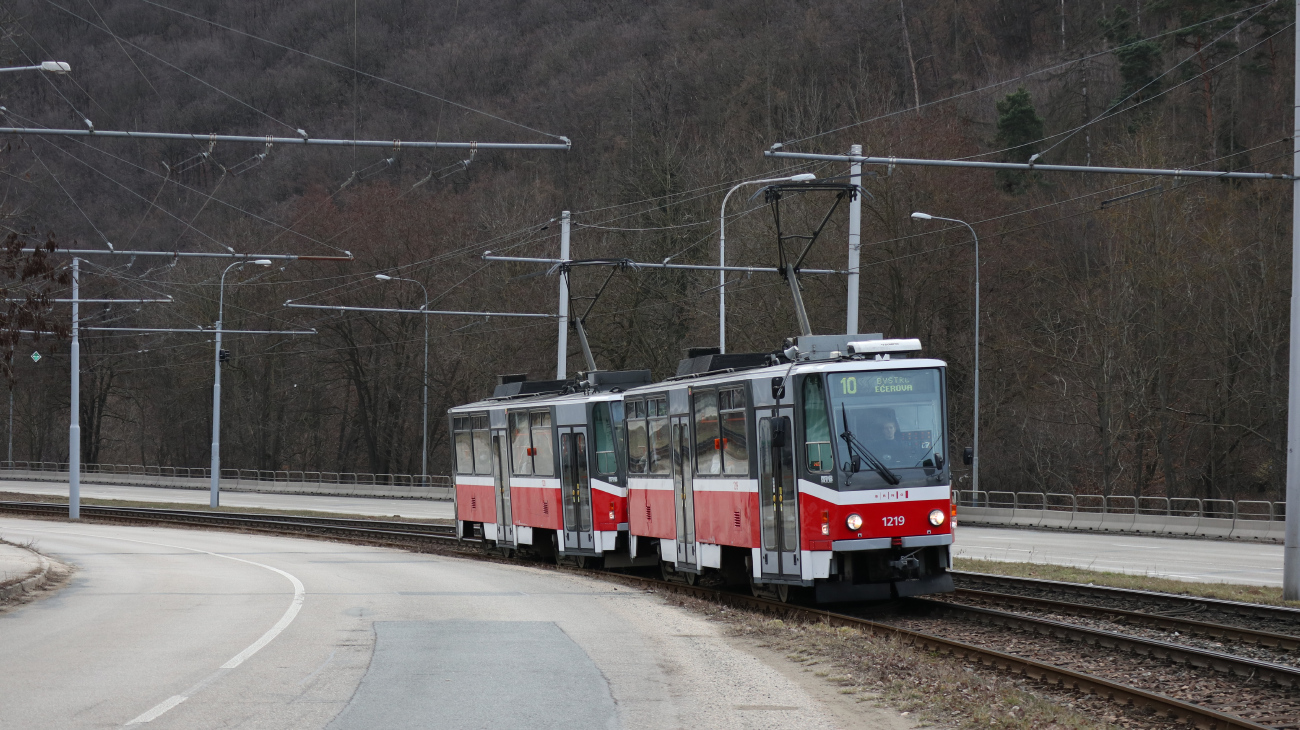 Брно, Tatra T6A5 № 1219