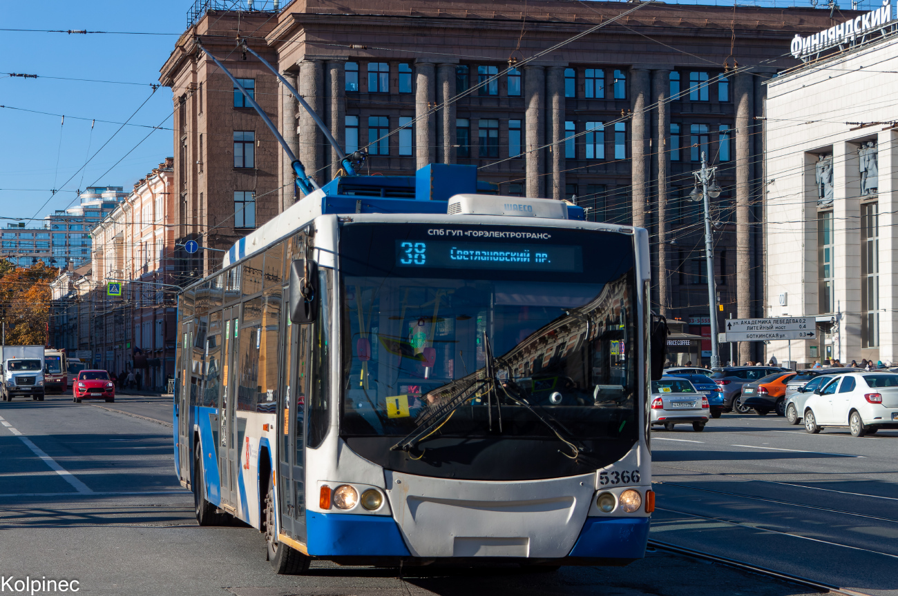Санкт-Петербург, ВМЗ-5298.01 «Авангард» № 5366