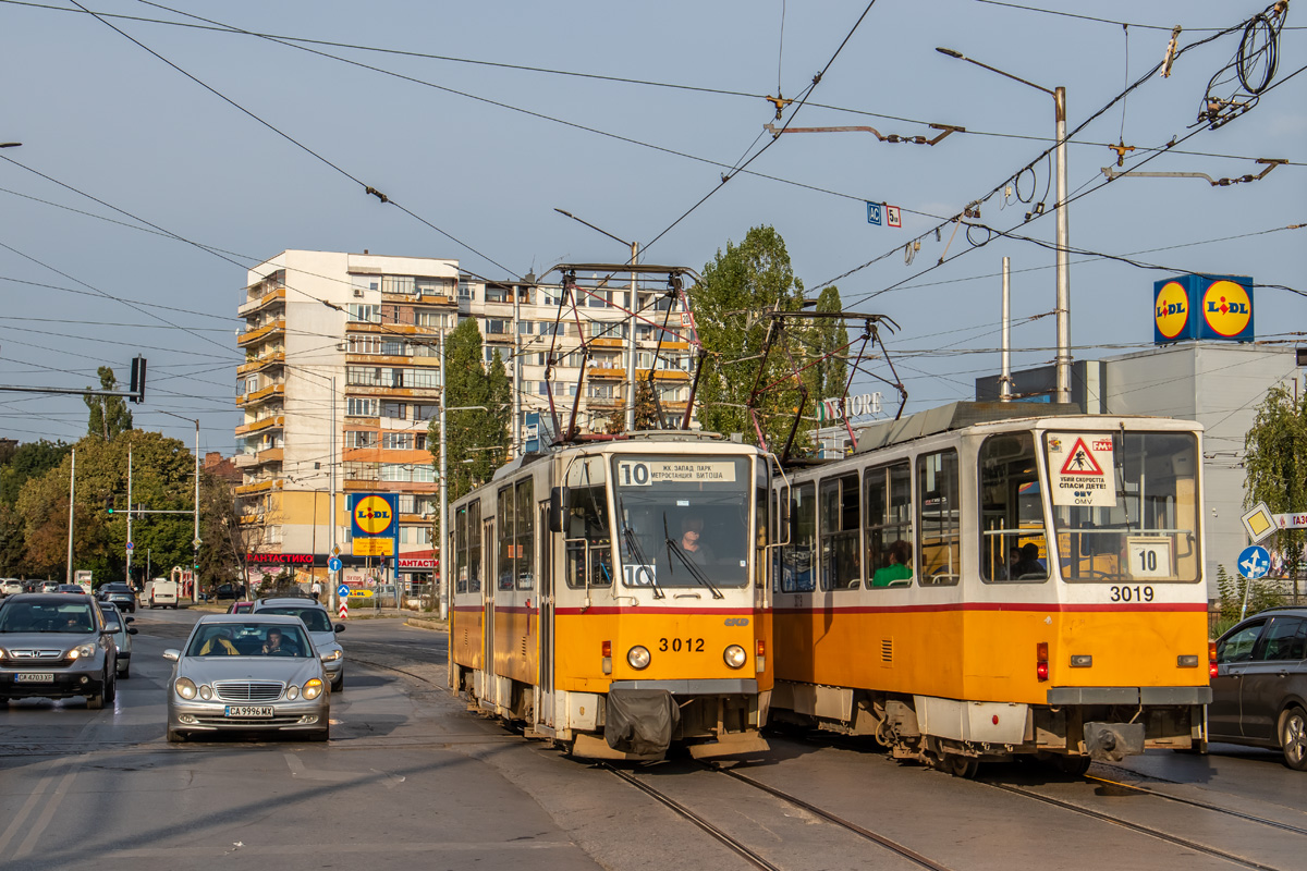 София, Tatra T6A2B № 3012