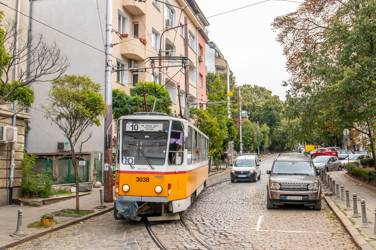 София, Tatra T6A2B № 3038