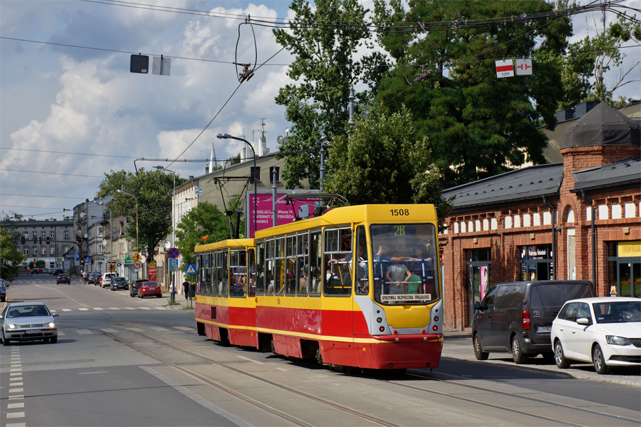 Лодзь, Konstal 805NaND/2 № 1508