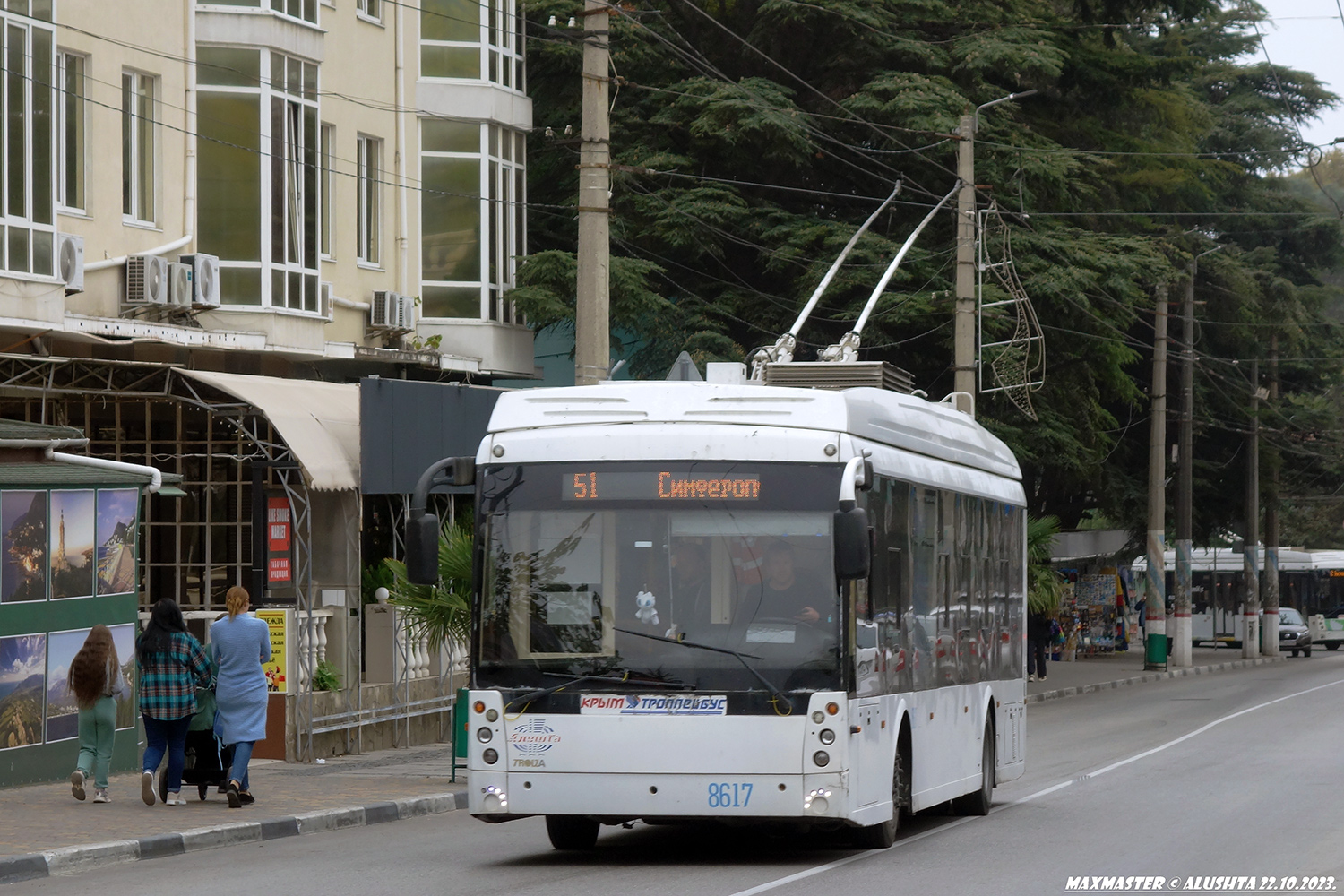 Крымский троллейбус, Тролза-5265.05 «Мегаполис» № 8617