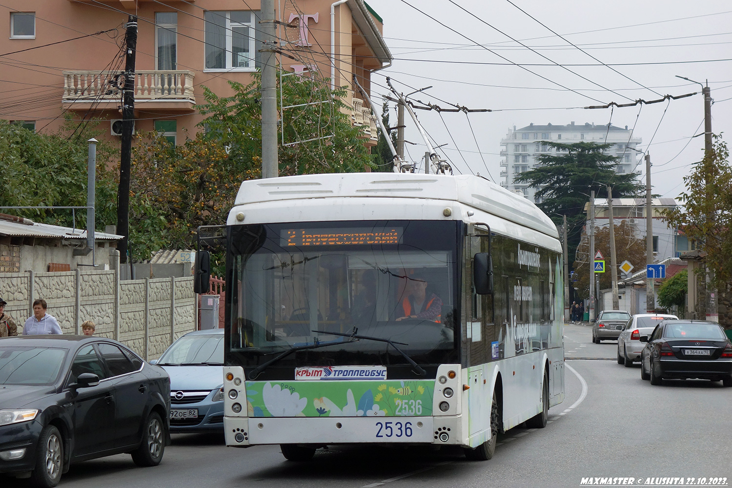 Крымский троллейбус, Тролза-5265.02 «Мегаполис» № 2536