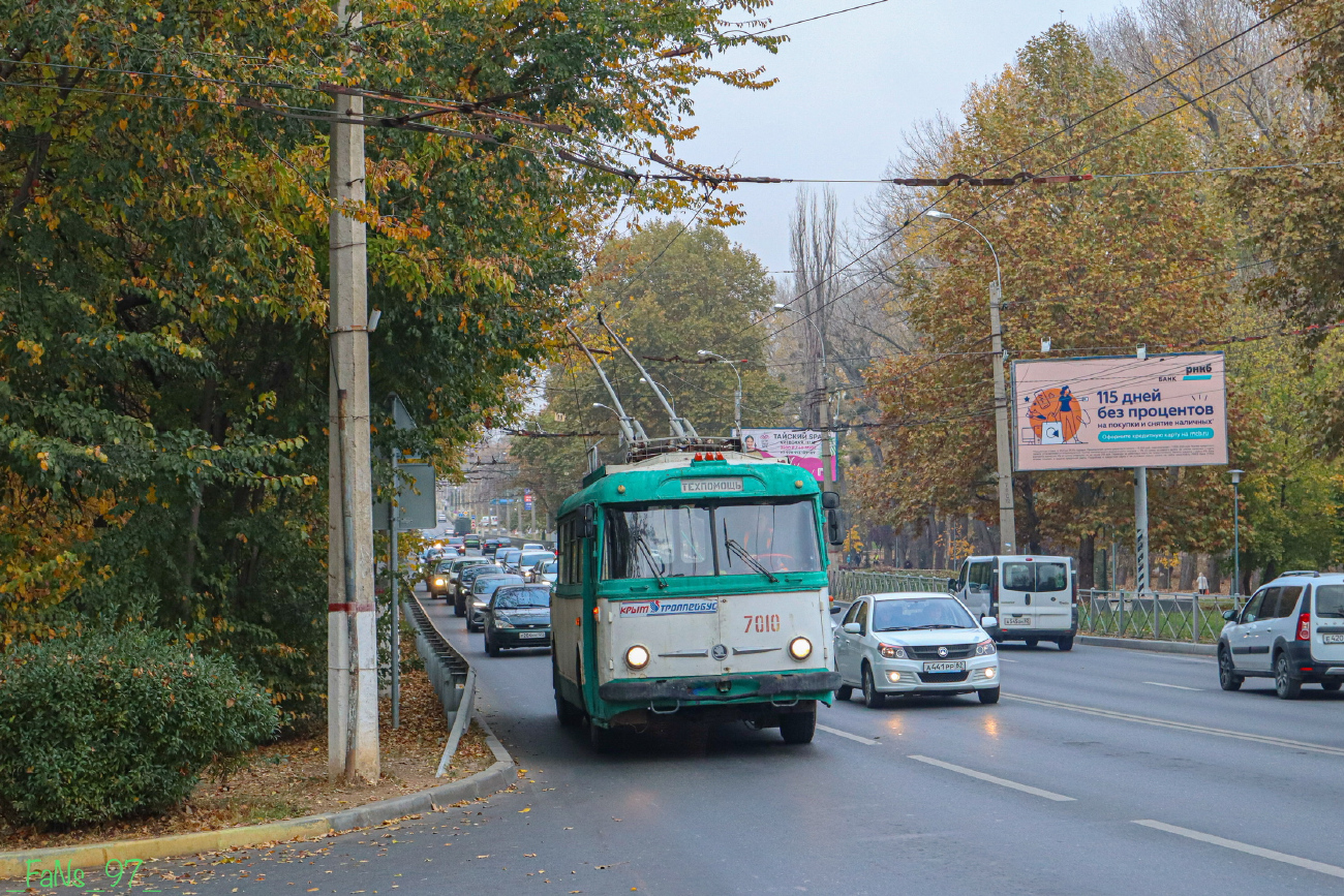Крымский троллейбус, Škoda 9Tr12 № 7010