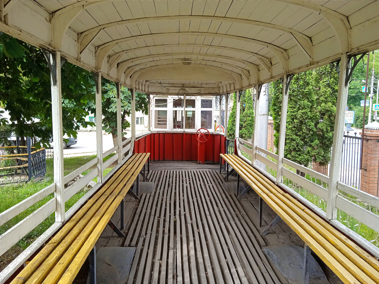 Самара, Двухосный прицепной самарских ВРМ № 112; Самара — Городское трамвайное депо