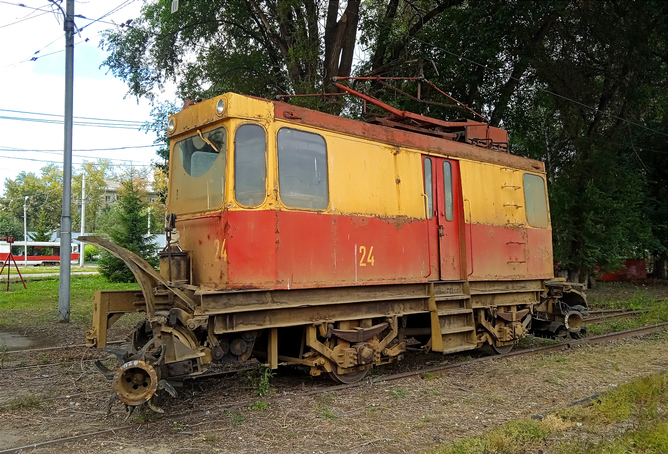Samara, GS-4 # СН-24; Samara — Kirovskoye tramway depot