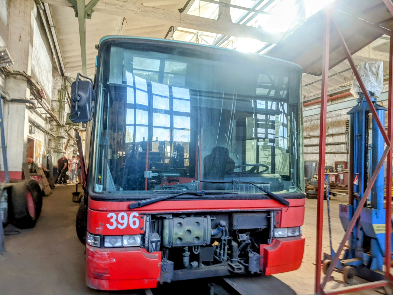 Черновцы, Hess SwissTrolley 2 (BGT-N1) № 396