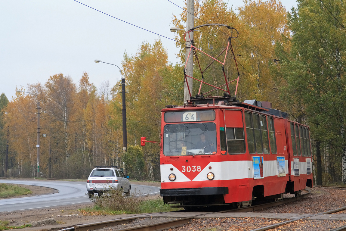 Санкт-Петербург, ЛВС-86К № 3038 Санкт-Петербург, ЛВС-86К № 3038