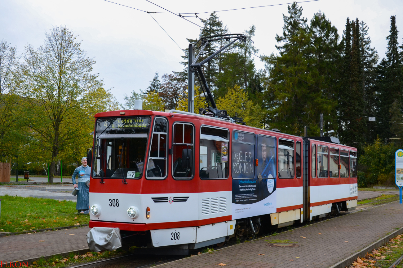 Гота, Tatra KT4D № 308
