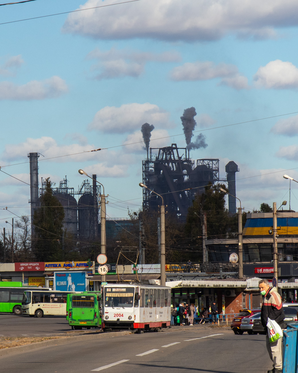Каменское, Татра-Юг Т6Б5 № 2004