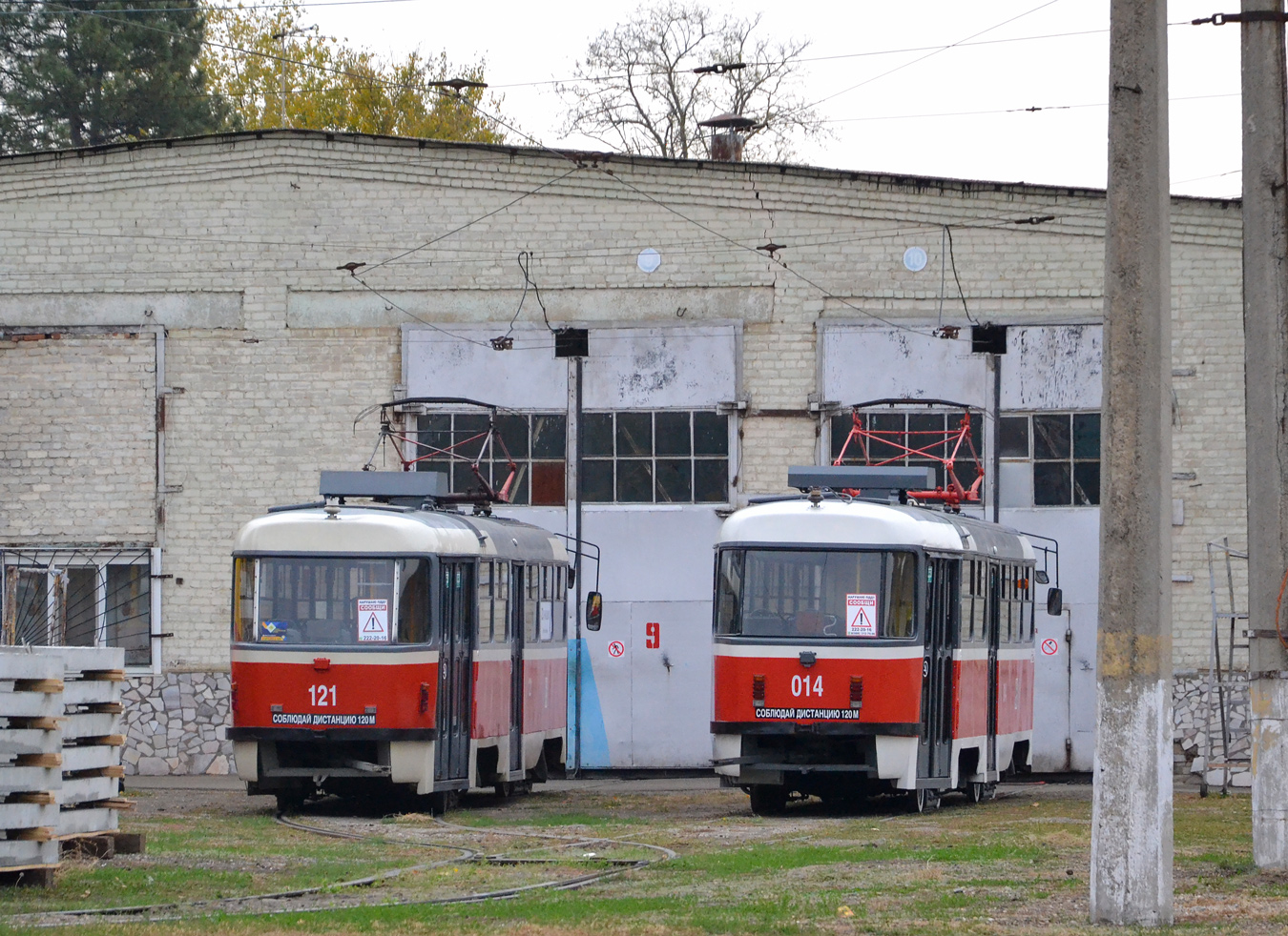 Краснодар, Tatra T3SU КВР МРПС № 121; Краснодар, Tatra T3SU КВР МРПС № 014