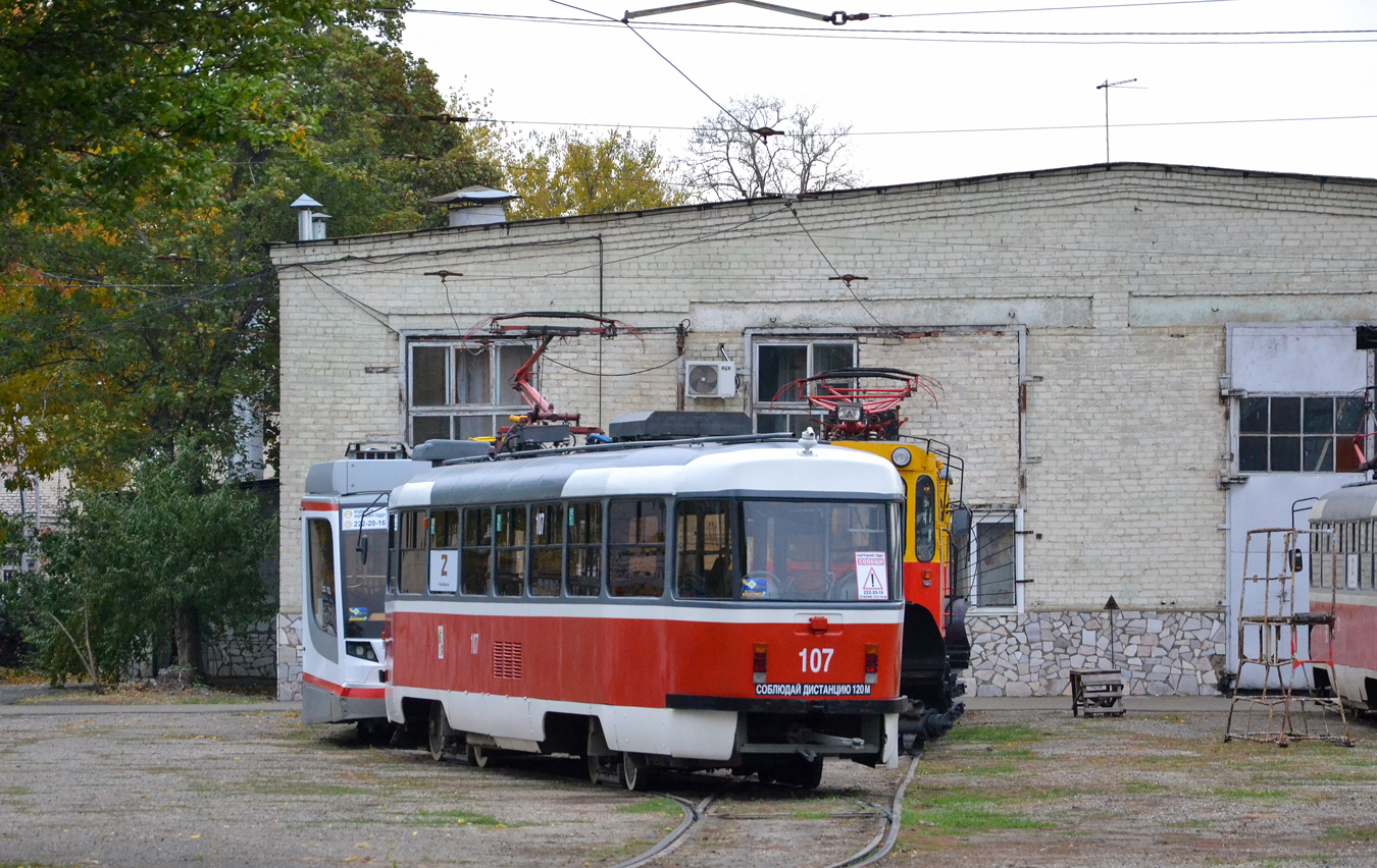 Краснодар, Tatra T3SU КВР ТМЗ № 107