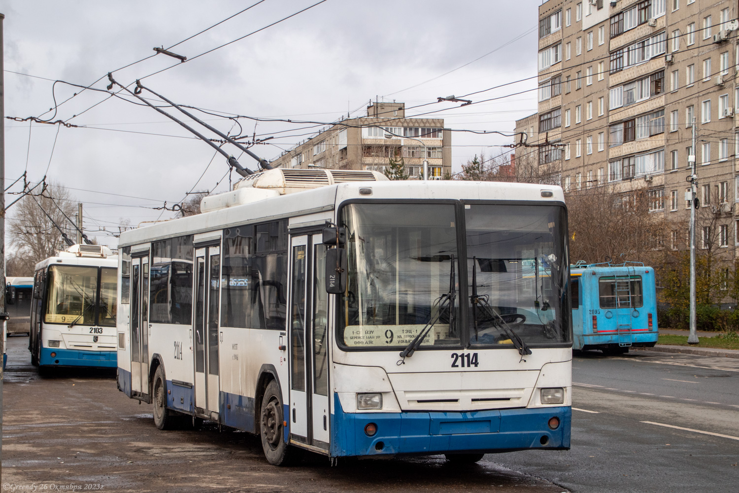 Уфа, НефАЗ-БТЗ 52765Р № 2114