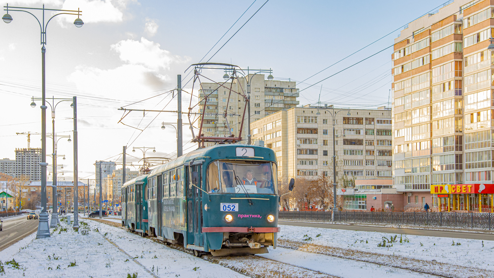 Екатеринбург, Tatra T3SU № 052