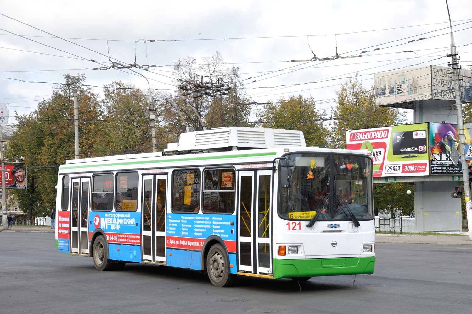 Тула, ЛиАЗ-5280 № 121 Тула, ЛиАЗ-5280 № 121